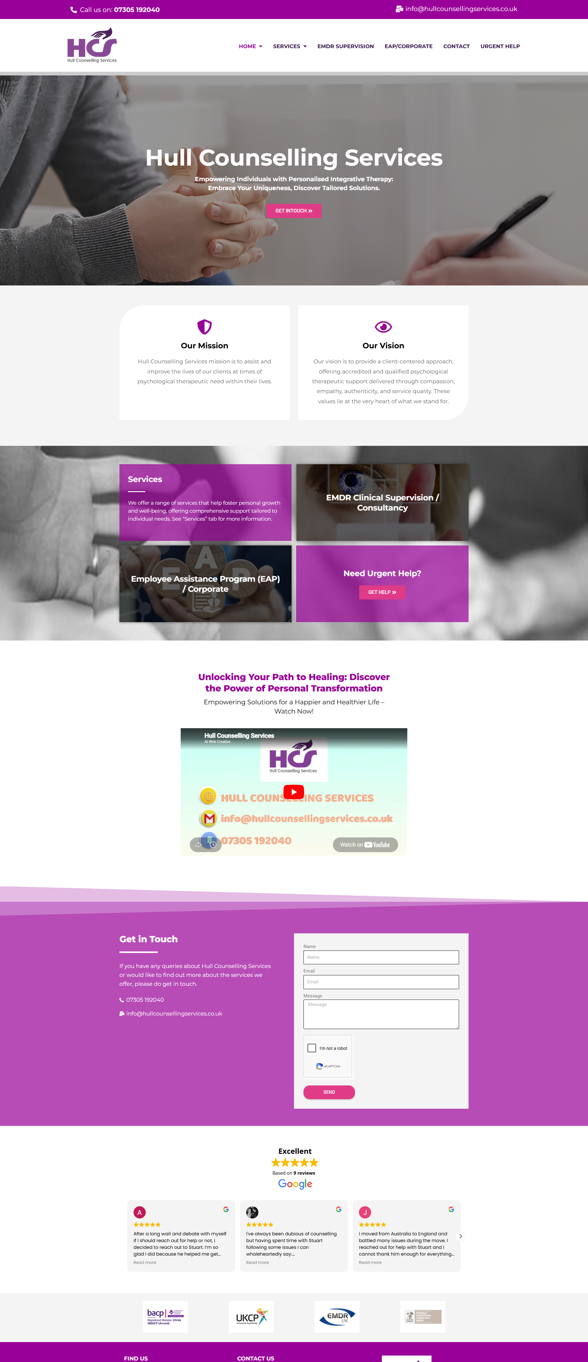 Hull Counselling Services